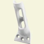 3/4 In. White Aluminum Flagpole Bracket. Fixed Price $11.01.