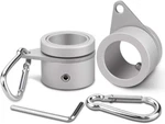 Bonytek 2 Pack Aluminum Alloy Rings, 360 Degree Rotating. Fixed Price $13.95.