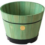 Vegtrug Build Barrel 18 Planter Wooden Base Medium - Sage Green. Fixed Price $59.66.