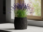 Pot Border 3D Printed Planter Simple Modern Indoor Home Decor. Fixed Price $25.95.
