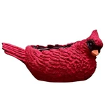 Red Cardinal Planter Hand Painted Garden Decor Art Bird Flower Pot. Fixed Price $18.98.