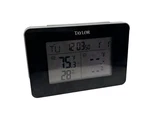 Taylor Weather Station Wireless Indoor Thermometer Digital Clock Alarm Bat Op. Fixed Price $11.45.