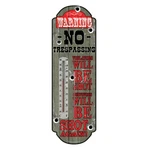 Rivers Edge Products Tin Thermometer, 17" X 5" Indoor Outdoor. Fixed Price $18.99.