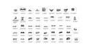 Car Auto Off Road Collections Vinyl Sticker, Decal, Window Oracal 651. Fixed Price $19.00.