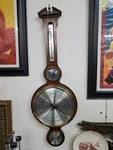 Howard Miller Olympia Banjo Thermometer Large 37" Barometer Hygrometer 612-721. Fixed Price $260.00.