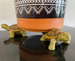 New Lily Home Turtle Pot Feet, Gold Color Resin Set Of 3.. Fixed Price $9.98.