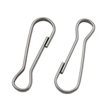 Lyecun 12PCS Flag Pole Clip Snap Hooks, 304 Stainless Steel Spring Gray. Fixed Price $8.91.