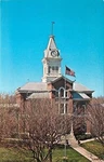 Franklin Kentucky Court House Clock Tower Weather Vane Flag 1960S Postcard. Fixed Price $6.00.