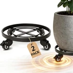 Amagabeli Garden & Home Plant Caddy With Wheels Heavy Duty 14 2 Pack Rolling.... Fixed Price $72.89.