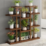 Xl Large Wooden Plant Stand Outdoor Garden Balcony Patio Flower Display Shelves. Fixed Price $46.93.
