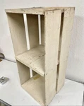 Vintage Wood Crate Shelf Plant Stand Rustic Sunkist Delicia Nlh. Fixed Price $60.00.