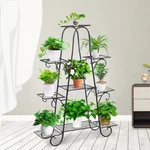 Unho Multilayer Metal Plant Stand 9 Tier Shelf Garden Patio Display Rack Holder. Fixed Price $42.98.