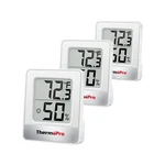 Thermopro TP49 3 Pieces Digital Hygrometer Indoor Thermometer Humidity .... Fixed Price $33.29.