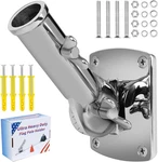 316 Stainless Steel Flag Pole Holder, Marine Grade Ultra Heavy Duty Mo. Fixed Price $60.85.
