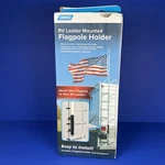 Camco Rv Ladder Mounted Flagpole Holder Allows For To Fly Camper Attach. Fixed Price $10.02.