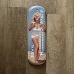 Marilyn Monroe Metal Thermometer Indoor Outdoor Weather Resistant Finish. Fixed Price $12.00.