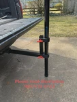 Jackite Fiberglass Telescoping Pole 31' Mounts For Use With Receiver Hitch.. Fixed Price $27.95.