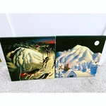 Set Of Lights Up 12X12 Canvas Christmas Prints By Miles. Fixed Price $29.99.