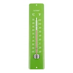 T83677 La Crosse 11.5" Indoor / Outdoor Metal Thermometer - Green. Fixed Price $11.95.