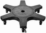 Bosmere Plastic Down Under Plant Caddie With 5 Wheels, Black, 20IN. Fixed Price $70.92.