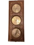 Vintage Springfield Wall Weather Station 1702, Thermometer, Barometer Hygromet. Fixed Price $17.99.