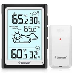 Large Display Digital Thermometer Hygrometer, Accurate Indoor Outdoor Tempera.... Fixed Price $39.03.