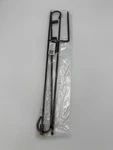New Garden Flag Stand Holder - Heavy Duty Black Metal Wrought Iron Stake. Fixed Price $15.19.