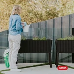 Keter Splendor 31.7 Gallon Raised Garden Bed With Self Watering Planter Box And. Fixed Price $251.98.