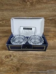 Genuine Crystal Candle Holder Set Of 2 - Collector Gallery Vtg. Fixed Price $20.00.