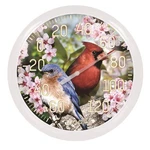 Taylor Cardinal/blue Bird Dial Thermometer Plastic Multicolored 13.25 In.. Fixed Price $38.66.