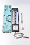 Vintage Taylor 5387-1 Woodcrest Indoor Outdoor Thermometer (new Unused). Fixed Price $39.99.