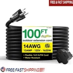 Heavy Duty 100FT 14/3 Sjtw Extension Cord Outdoor Molded Plug Cetl Listed New. Fixed Price $62.83.