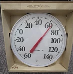 New Package Acurite Indoor/outdoor Thermometer Made Usa 12" Patio Kitchen. Fixed Price $23.00.