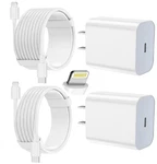 Iphone Charger Fast Charging 2 Pack Type Wall Block With 6FT&1. Fixed Price $15.34.