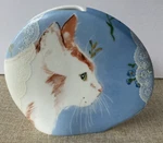 Collections Coeur Minou -ettes By Pradalie Vtg 1985 Cat The Window Vase. Fixed Price $19.99.