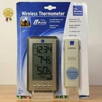 New Weather Channel Wireless Thermometer W/ Clock By La Crosse WS-9160TWC Sealed. Fixed Price $49.77.