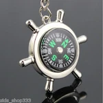 Compass Metal Chrome Rudder Camping Hiking Outdoors Us Seller. Fixed Price $5.49.