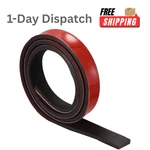 Uxcell 1/4"X0.39"X39.4" Adhesive Rubber Sheet Strip. Fixed Price $12.50.