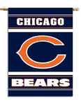 Fremont Die Nfl 2-SIDED House Banner, X 40-INCH Chicago Bears 28" 40". Fixed Price $49.50.