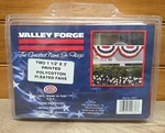 Valley Forge Mini-fan Pleated Fans 1.5 Ft. X 3 #PMF-2 Usa New Sealed. Fixed Price $17.92.