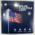 Solar Powered Flag Pole Spot Light. Fixed Price $34.99.
