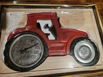 Taylor Indoor/outdoor Poly Resin Red Tractor Thermometer Brand New. Fixed Price $29.99.