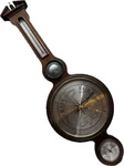 Vtg 37 Howard Miller Wall Barometer Temperature Weather Station 612-721 Read!!!. Fixed Price $100.00.