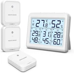 Oria Indoor Outdoor Thermometer, Digital Hygrometer Wireless Temper. Fixed Price $44.80.
