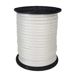 Qnr 1/4" Flagpole Rope With Steel Wire Core, (#8) X 100 Ft Spool, White. Fixed Price $65.99.