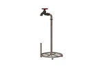 Rustic Metal Faucet Paper Towel Holder. Fixed Price $28.51.