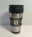 Mlb Oakland A's Athletics Stainless Steel Travel Coffee Cup Tumbler 16 Oz. Fixed Price $14.95.