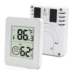 2 Pcs Home Indoor Hygrometer, Mini Thermometer With White-magnetic Back. Fixed Price $14.98.