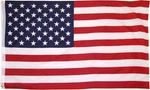 Online Stores Printed Polyester Us Flag With Grommets, 3 By 5-FEET, Multicolor. Fixed Price $11.47.