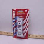 Prime-line 3/4 In. White Aluminum Flagpole Bracket. Fixed Price $6.10.
